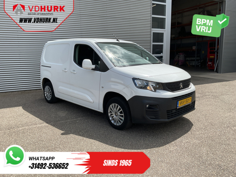 Peugeot Partner Van 1.5 HDI Carplay/ 3Pers./ Airco/ Cruise/ PDC/ hak holowniczy