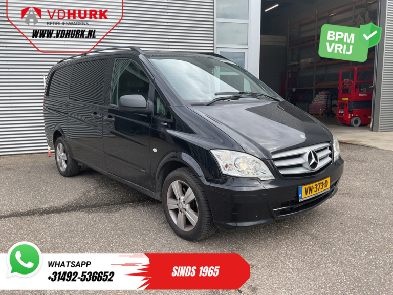 Mercedes-Benz Vito Van 116 CDI авт. DC Double Cab MARGE EXPORT Ксенон/ Панорамний/ 2.5т буксирний пристрій/ Шкіра/ Airco/ Nav/ Камера/ PDC/ 17” LMV/ Буксирний гак