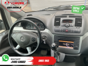 Mercedes-Benz Vito Van 116 CDI авт. DC Double Cab MARGE EXPORT Ксенон/ Панорамний/ 2.5т буксирний пристрій/ Шкіра/ Airco/ Nav/ Камера/ PDC/ 17” LMV/ Буксирний гак