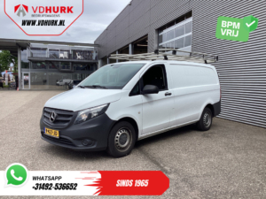 Mercedes-Benz Vito Bestelbus 114 CDI L2 Aut. Imperiaal+Trap/ BOTT/ 2.5T trekverm./ Navi/ Camera/ Climate/ PDC/ Cruise/ Trekhaak