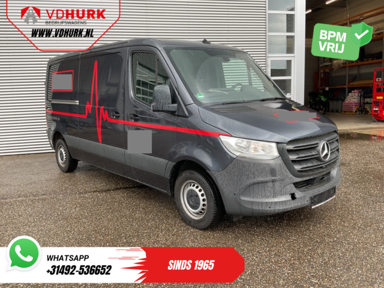 Mercedes-Benz Sprinter Bestelbus L2 2x Schuifdeur/ 360 Camera/ Carplay/ Airco/ Navi/ PDC/ Trekhaak