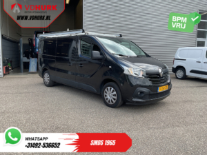 Renault Trafic Furgoneta 1.6 dCi 125 CV L2, 2 puertas correderas, navegador, control de crucero, portaequipajes, enganche de remolque, cámara, sistema de aparcamiento asistido, aire acondicionado