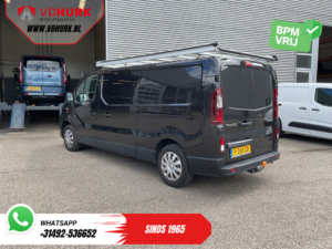 Renault Trafic Furgoneta 1.6 dCi 125 CV L2, 2 puertas correderas, navegador, control de crucero, portaequipajes, enganche de remolque, cámara, sistema de aparcamiento asistido, aire acondicionado