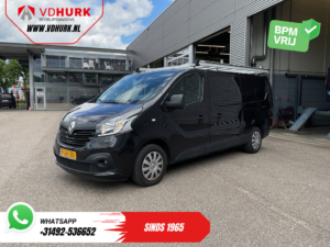 Renault Trafic Furgoneta 1.6 dCi 125 CV L2, 2 puertas correderas, navegador, control de crucero, portaequipajes, enganche de remolque, cámara, sistema de aparcamiento asistido, aire acondicionado