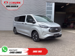 Ford E-Transit Custom Transporte de pasajeros 320 km WLTP L2 Combi/ 9 plazas/ LED/ Calefacción de estacionamiento/ Calefacción en los asientos/ Calefacción en el volante/ CarPlay/ Cámara/ Climatizador/ PDC/ Control de crucero