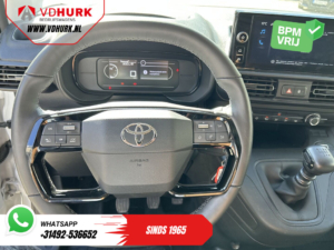 Toyota PROACE CITY Furgone 1.5 130 CV CarPlay/ Telecamera/ Sedili riscaldati/ Volante riscaldato/ PDC/ Climatizzatore/ Cruise control