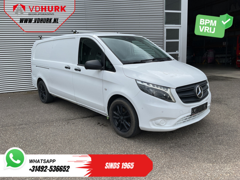 Mercedes-Benz Vito Фургон 119 CDI, автомат, L3, LED/CarPlay/підігрів сидінь/автономний обігрівач/навігація/круїз-контроль/камера/кондиціонер/17-дюймові легкосплавні диски/система контролю паркування/багажники на даху/фаркоп