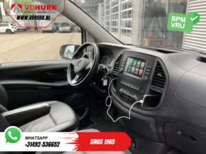 Mercedes-Benz Vito Фургон 119 CDI, автомат, L3, LED/CarPlay/підігрів сидінь/автономний обігрівач/навігація/круїз-контроль/камера/кондиціонер/17-дюймові легкосплавні диски/система контролю паркування/багажники на даху/фаркоп