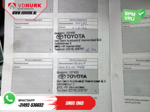 Toyota ProAce Worker Фургон 2.0 DC з подвійною кабіною, дилерський, пробіг менше 2,5 т тягового зусилля, навігація, CarPlay, шкіряний салон, камера, клімат-контроль, PDC, LMV, круїз-контроль, фаркоп