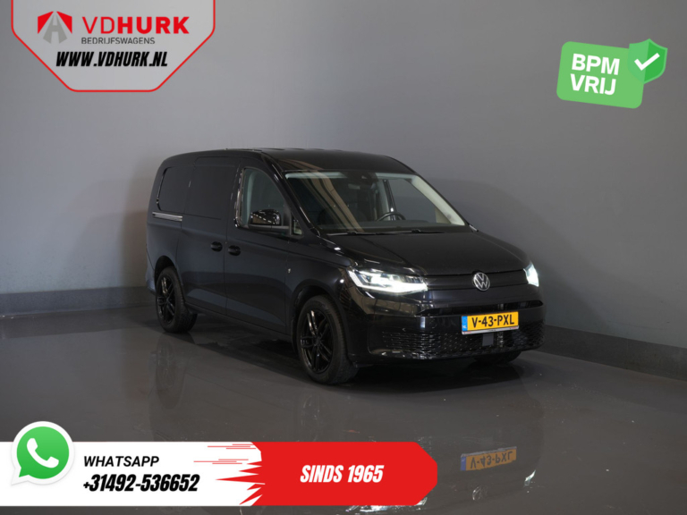 Volkswagen Caddy Cargo Maxi Furgonetă 2.0 TDI 125 CP DSG automată LED/ CarPlay/ Încălzire autonomă/ Scaune încălzite/ Cruise control/ Cameră de marșarier/ Aer condiționat/ Jante de 17”/ PDC/ Cârlig de remorcare