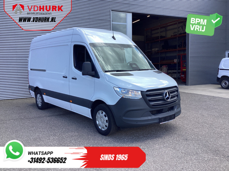 Mercedes-Benz Sprinter Furgon 315 CDI, automatyczna skrzynia biegów, L2H2, 3,5 t, hamulec holowniczy / podgrzewane fotele / CarPlay / drzwi 270° / nawigacja / kamera / PDC / tempomat / DAB