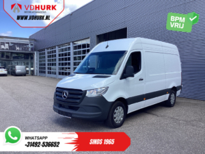 Mercedes-Benz Sprinter Furgon 315 CDI, automatyczna skrzynia biegów, L2H2, 3,5 t, hamulec holowniczy / podgrzewane fotele / CarPlay / drzwi 270° / nawigacja / kamera / PDC / tempomat / DAB
