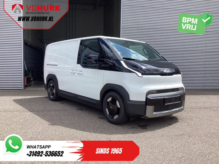 Kia PV5 Furgon Elite Executive 71,2 kWh 416 km WLTP L2 Pompa ciepła / 2x drzwi przesuwne / Regulacja foteli / Ogrzewanie foteli / Adaptacyjny tempomat / Skóra / Nawigacja / CarPlay / 3
