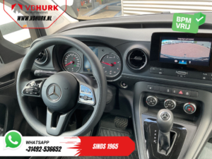 Mercedes-Benz Citan Furgon 110 CDI, automatyczna skrzynia biegów, 3 miejsca, CarPlay, podgrzewane fotele, kamera, tempomat, bagażniki dachowe, hak holowniczy