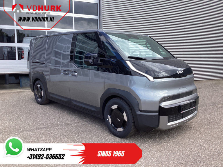 Kia PV5 Transporter Elite Executive 71,2 kWh 416 km WLTP L2 Wärmepumpe / 2 Schiebetüren / Sitzbelüftung / Sitzheizung / adaptive Geschwindigkeitsregelung / Lederausstattung / Navi / CarPlay / 3