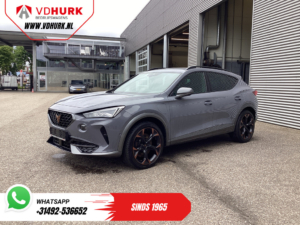 CUPRA Formentor SUV 1.4 e-Hybrid 245 pk VZ Performance – ogrzewanie postojowe / podgrzewanie foteli / elektrycznie otwierana klapa bagażnika / pamięć ustawień / adaptacyjny tempomat / nawigacja / klimatyzacja / kamera / PDC / 19-calowe felgi LMV