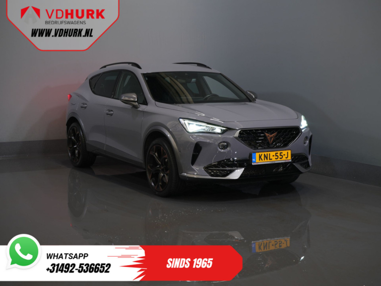 CUPRA Formentor SUV 1.4 e-Hybrid 245 pk VZ Performance: calefacción de estacionamiento, calefacción en los asientos, válvula eléctrica, memoria, control de crucero adaptativo, navegador, climatizador, cámara, PDC, llantas de aleación de 19”