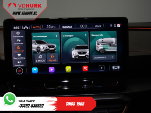 CUPRA Formentor SUV 1.4 e-Hybrid 245 pk VZ Performance Standkachel/ Stoelverw./ Elek.klep/ Memory/ Adapt.cruise/ Navi/ Climate/ Camera/ PDC/ 19” LMV