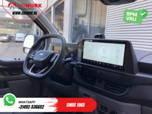 Ford E-Transit Custom – przewóz osób, kombi, wersja Trend, 71 kWh, 360 km (WLTP), oświetlenie LED, ogrzewanie postojowe, podgrzewane fotele, podgrzewana kierownica, CarPlay, 9 miejsc, 9-osobowy, klimatyzacja, kamera, system parkowania PDC, tempomat