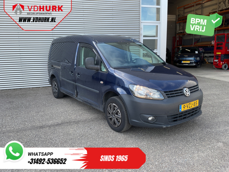 Volkswagen Caddy Bestelbus 1.6 TDI Maxi EXPORT APK-09-‘26/ Airco/ PDC/ Bluetooth