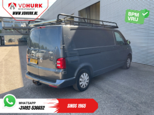 Furgoneta Volkswagen Transporter 2.0 TDI 150 pk DSG automática L2 MARGE LED / Capacidad de remolque de 2,5 t / 2 puertas correderas / Navegador / Cámara / Control de crucero / Aire acondicionado / Techo elevable / PDC / Enganche de remolque