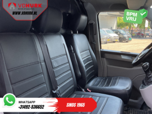 Furgoneta Volkswagen Transporter 2.0 TDI 150 pk DSG automática L2 MARGE LED / Capacidad de remolque de 2,5 t / 2 puertas correderas / Navegador / Cámara / Control de crucero / Aire acondicionado / Techo elevable / PDC / Enganche de remolque
