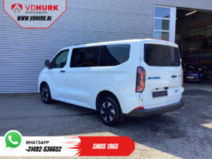 Ford E-Transit Custom Personenvervoer Kombi Trend 71kWh 360 km WLTP LED/Standkachel/ Stoelverw./ Stuurverw./ Carplay/ 9 P/ 9 Persoons/ Climate/ Camera/ PDC/ Cruise