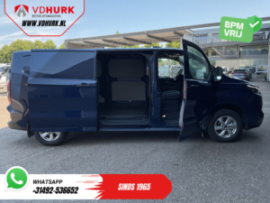 Ford E-Transit Custom Furgoneta L2 71 kWh 370 km WLTP Garantía hasta junio de 2029 / LED / Cargador rápido / Calefacción de estacionamiento / Calefacción de asientos / Calefacción del volante / CarPlay / Cámara / PDC / Climatizador / C