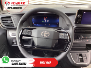 Toyota PROACE Electric Worker Van 75 kWh L3 345 km WLTP LED/ Quick charger/ Keyless/ Adapt.Cruise/ Steerverw./ Stoelverw./ Navi/ Carplay/ Camera/ PDC/ Airco