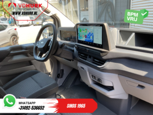 Ford E-Transit Custom Bestelbus L2 65 kWh 330 km WLTP Garantie t/m 05-'29/ LED/ Snellader/ Standkachel/ Stoelverw./ Stuurverw./ Carplay/ Camera/ PDC/ Climate/ C