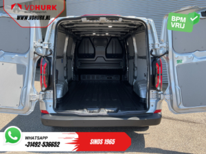 Ford E-Transit Custom Bestelbus L2 65 kWh 330 km WLTP Garantie t/m 05-'29/ LED/ Snellader/ Standkachel/ Stoelverw./ Stuurverw./ Carplay/ Camera/ PDC/ Climate/ C