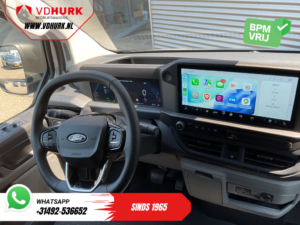Ford E-Transit Custom Bestelbus L2 65 kWh 330 km WLTP Garantie t/m 05-'29/ LED/ Snellader/ Standkachel/ Stoelverw./ Stuurverw./ Carplay/ Camera/ PDC/ Climate/ C