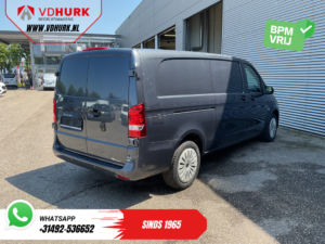 Furgoneta Mercedes-Benz Vito 116 CDI, cambio automático, L3, LED, CarPlay, cámara, control de crucero, PDC y aire acondicionado