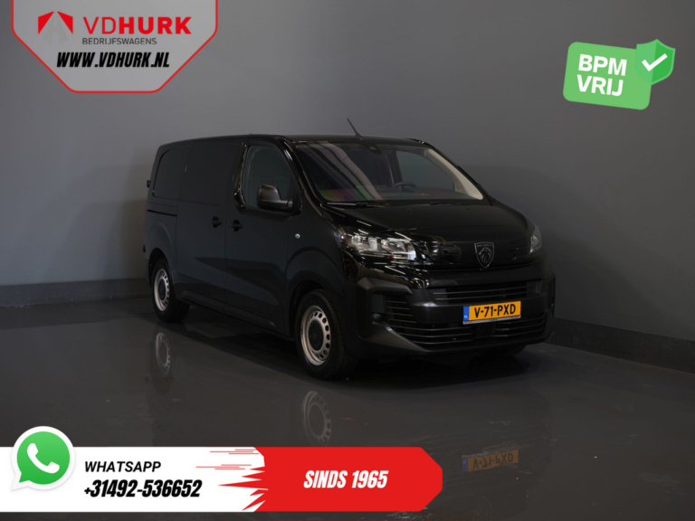Furgonetă Peugeot Expert 2.0 HDI 145 pk, transmisie automată, L2, Virtual Cockpit, cruise control, aer condiționat, PDC, DAB