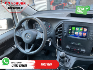 Furgoneta Mercedes-Benz Vito 114 CDI L2, 2 puertas correderas, LED, CarPlay, cámara, control de crucero, llantas de 17 pulgadas LMV y gancho de remolque
