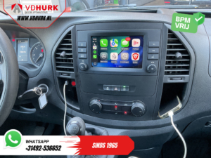 Furgoneta Mercedes-Benz Vito 114 CDI L2, 2 puertas correderas, LED, CarPlay, cámara, control de crucero, llantas de 17 pulgadas LMV y gancho de remolque