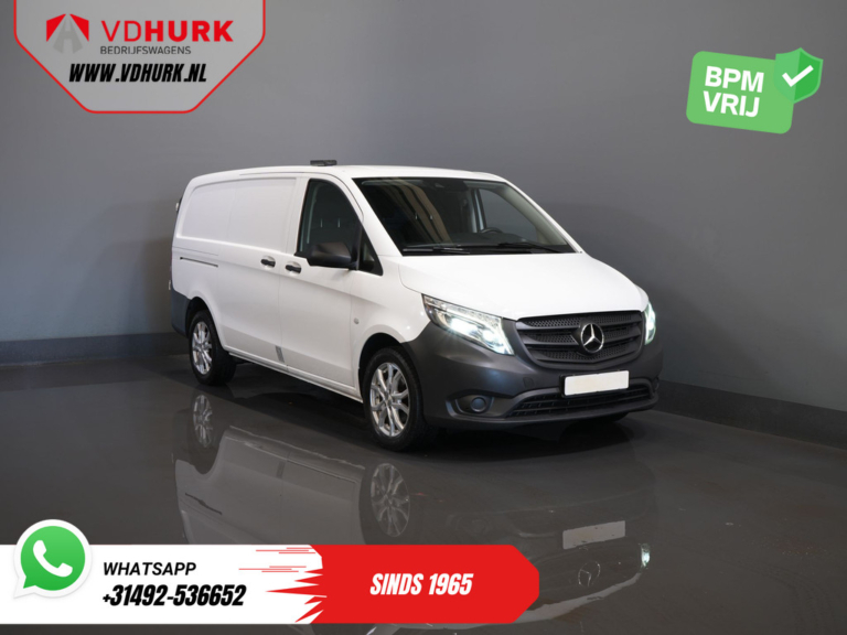 Mercedes-Benz Vito Bestelbus 114 CDI L2 2x Schuifdeur/ LED/ Carplay/ Camera/ Cruise/ 17”LMV/ Trekhaak