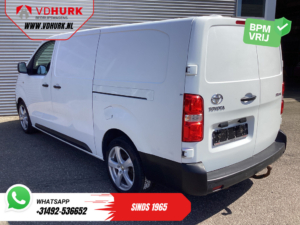 Furgoneta Toyota ProAce Worker 2.0, 125 pk, L3, control de crucero adaptativo, calefacción de estacionamiento, pantalla de visualización frontal, calefacción en los asientos, cinturones de seguridad con pretensores, PDC, LMV