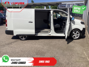 Furgoneta Toyota ProAce Worker 2.0, 125 pk, L3, control de crucero adaptativo, calefacción de estacionamiento, pantalla de visualización frontal, calefacción en los asientos, cinturones de seguridad con pretensores, PDC, LMV