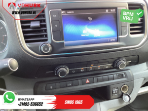 Furgoneta Toyota ProAce Worker 2.0, 125 pk, L3, control de crucero adaptativo, calefacción de estacionamiento, pantalla de visualización frontal, calefacción en los asientos, cinturones de seguridad con pretensores, PDC, LMV