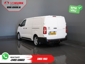 Toyota ProAce Worker – samochód dostawczy 2.0 125 pk L3 2x drzwi przesuwne / adaptacyjny tempomat / ogrzewanie postojowe / wyświetlacz head-up / podgrzewane fotele / pasy bezpieczeństwa z przednim napinaczem / PDC / LMV