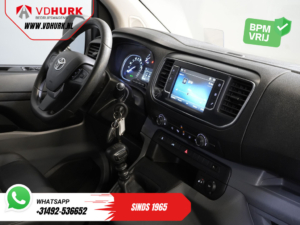Toyota ProAce Worker – samochód dostawczy 2.0 125 pk L3 2x drzwi przesuwne / adaptacyjny tempomat / ogrzewanie postojowe / wyświetlacz head-up / podgrzewane fotele / pasy bezpieczeństwa z przednim napinaczem / PDC / LMV