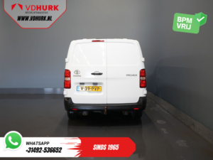 Toyota ProAce Worker – samochód dostawczy 2.0 125 pk L3 2x drzwi przesuwne / adaptacyjny tempomat / ogrzewanie postojowe / wyświetlacz head-up / podgrzewane fotele / pasy bezpieczeństwa z przednim napinaczem / PDC / LMV