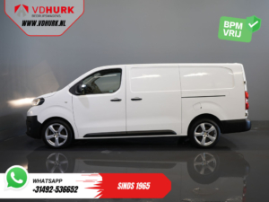 Toyota ProAce Worker – samochód dostawczy 2.0 125 pk L3 2x drzwi przesuwne / adaptacyjny tempomat / ogrzewanie postojowe / wyświetlacz head-up / podgrzewane fotele / pasy bezpieczeństwa z przednim napinaczem / PDC / LMV