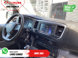 Furgoneta Toyota ProAce Worker 2.0, 125 pk, L3, control de crucero adaptativo, calefacción de estacionamiento, pantalla de proyección, calefacción en los asientos, cinturón de seguridad con pretensor, LMV, PDC