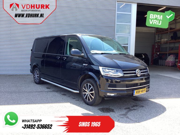 Volkswagen Transporter Bestelbus 2.0 TDI 150 pk DSG Aut. L2 LED/ Adapt.Cruise/ Alarm III/ 2.5t trekverm./ Carplay/ Navi/ Camera/ PDC/ LMV/ Airco