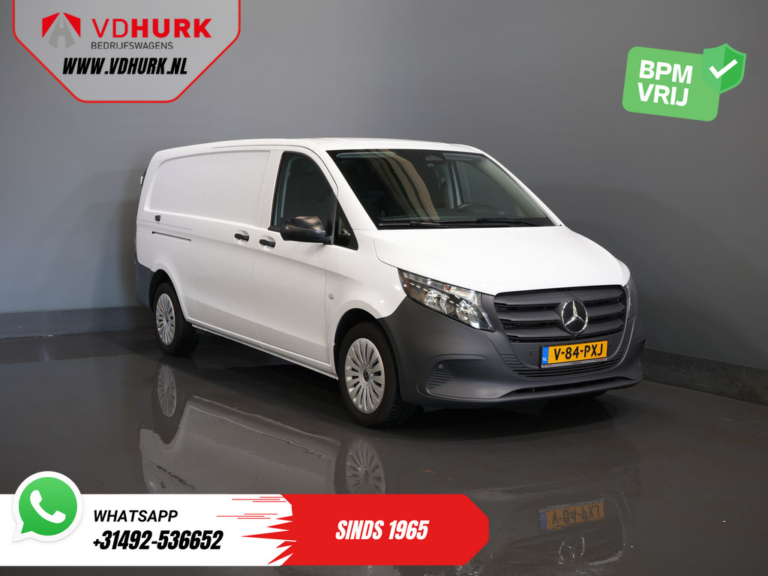 Mercedes-Benz Vito Van 116 CDI Automatic L3 Heated Seats / 2.5t Towing Capacity / Camera / 270° Doors / Sat-Nav / Cruise Control / DAB / Air Conditioning