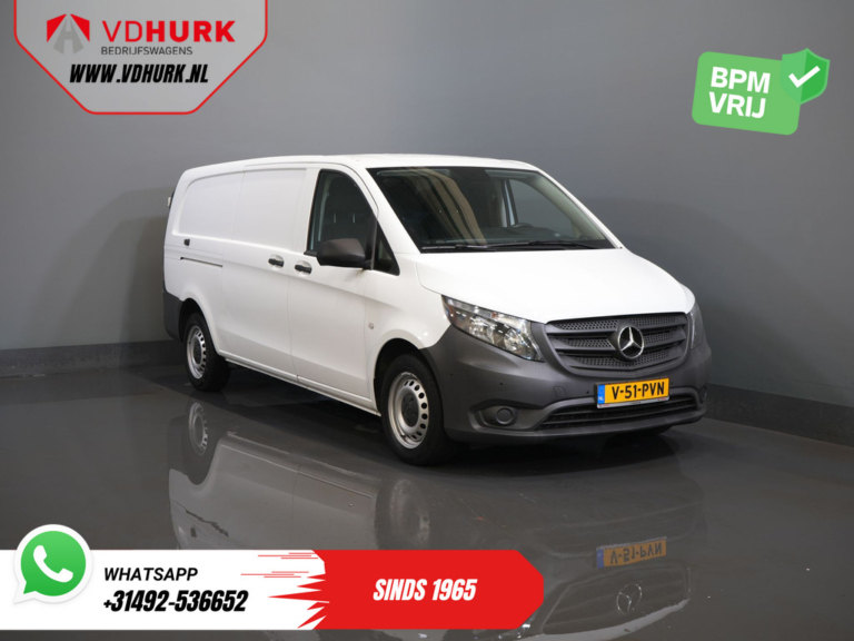 Mercedes-Benz Vito Van 116 CDI Automatic L3 CarPlay/ Cruise Control/ Air Conditioning/ Camera/ PDC