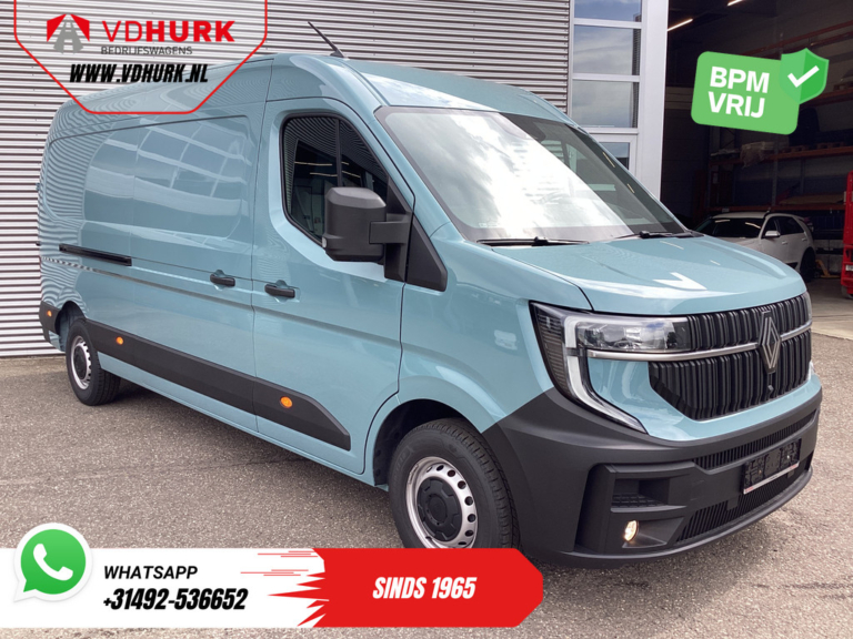 Renault Master Bestelbus 2.0 dCi 150 pk L3H2 Carplay /LED/ /270Gr.Deuren/ 2.5t Trekverm./ Camera/ Cruise/ PDC/ Airco