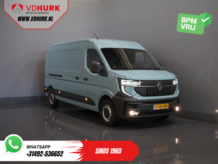 Renault Master Fourgon 2.0 dCi 150 ch L3H2 CarPlay / LED / Portes à 270° / Capacité de remorquage de 2,5 t / Caméra / Régulateur de vitesse / PDC / Climatisation
